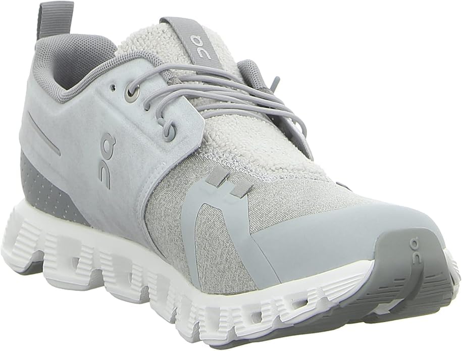 Image of On Men's Cloud 5 Terry Sneakers, Glacier /Lunar, 11.5 Medium US