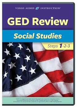 DVD GED Review - Social Studies Steps 1-2-3 Book