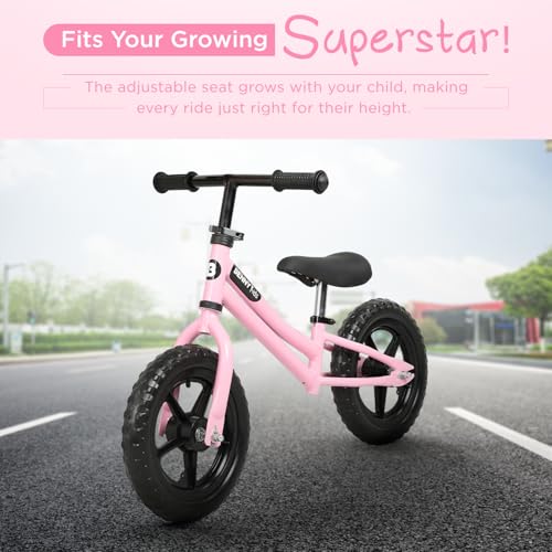 Image of Adjustable Handle Lightweight Pedal Free Balancing Cycle for Girls & Boys of - Ages 1.5 to 4.5 Years | Adjustable Seat |1 Year Warranty | Early Learning & Balance Training Bike Bicycle