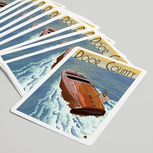 Baraja de poker Door County Wisconsin, 52 cartas miniatura 5