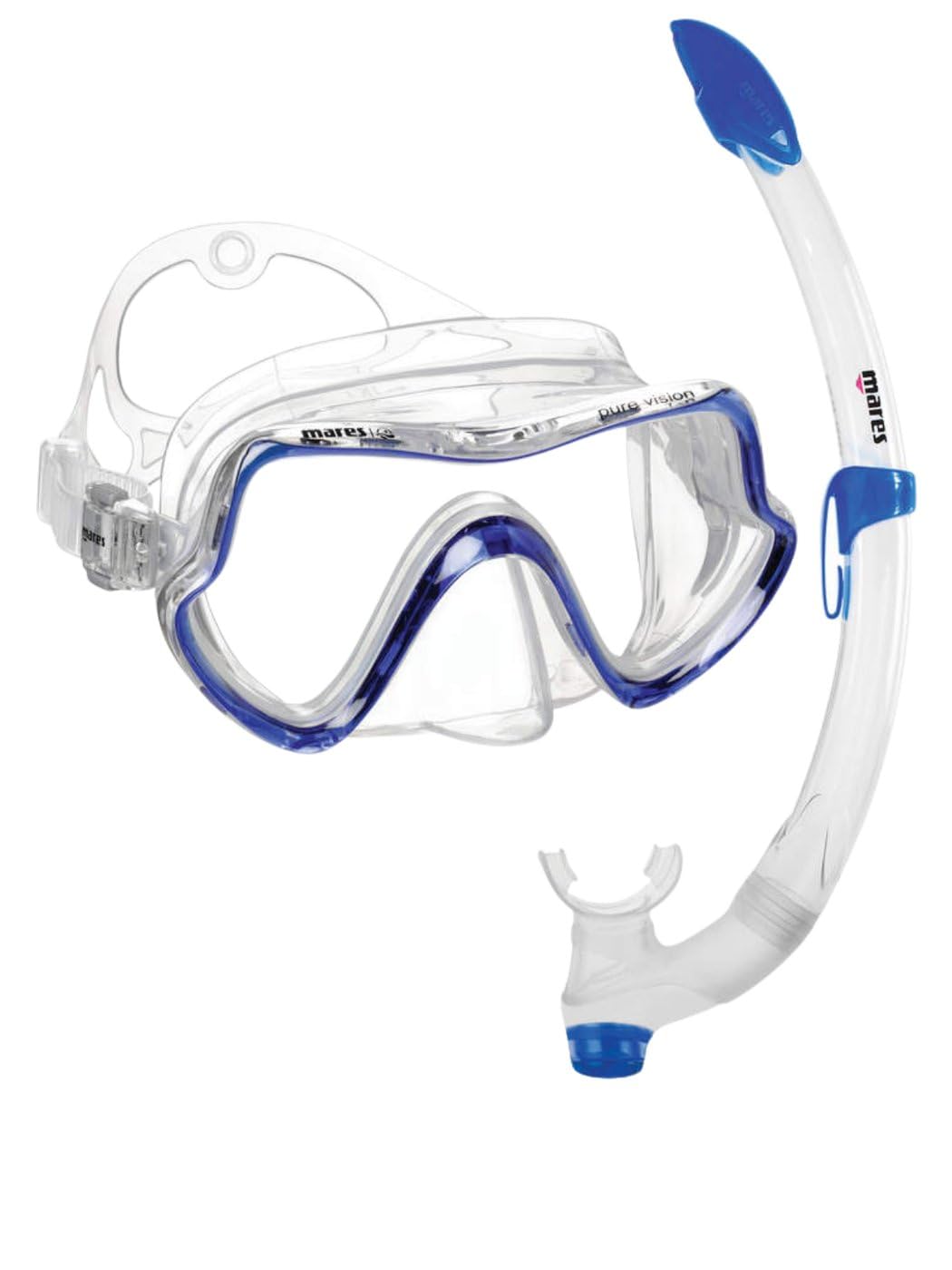 MaresMask Plus Snorkel Pure Vision Diving Kit
