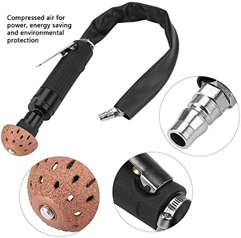 Miniatura 7 de Rueda amortiguadora de neumáticos, herramienta de amortiguación de neumáticos de baja velocidad de 2500 RPM para neumáticos, herramienta de