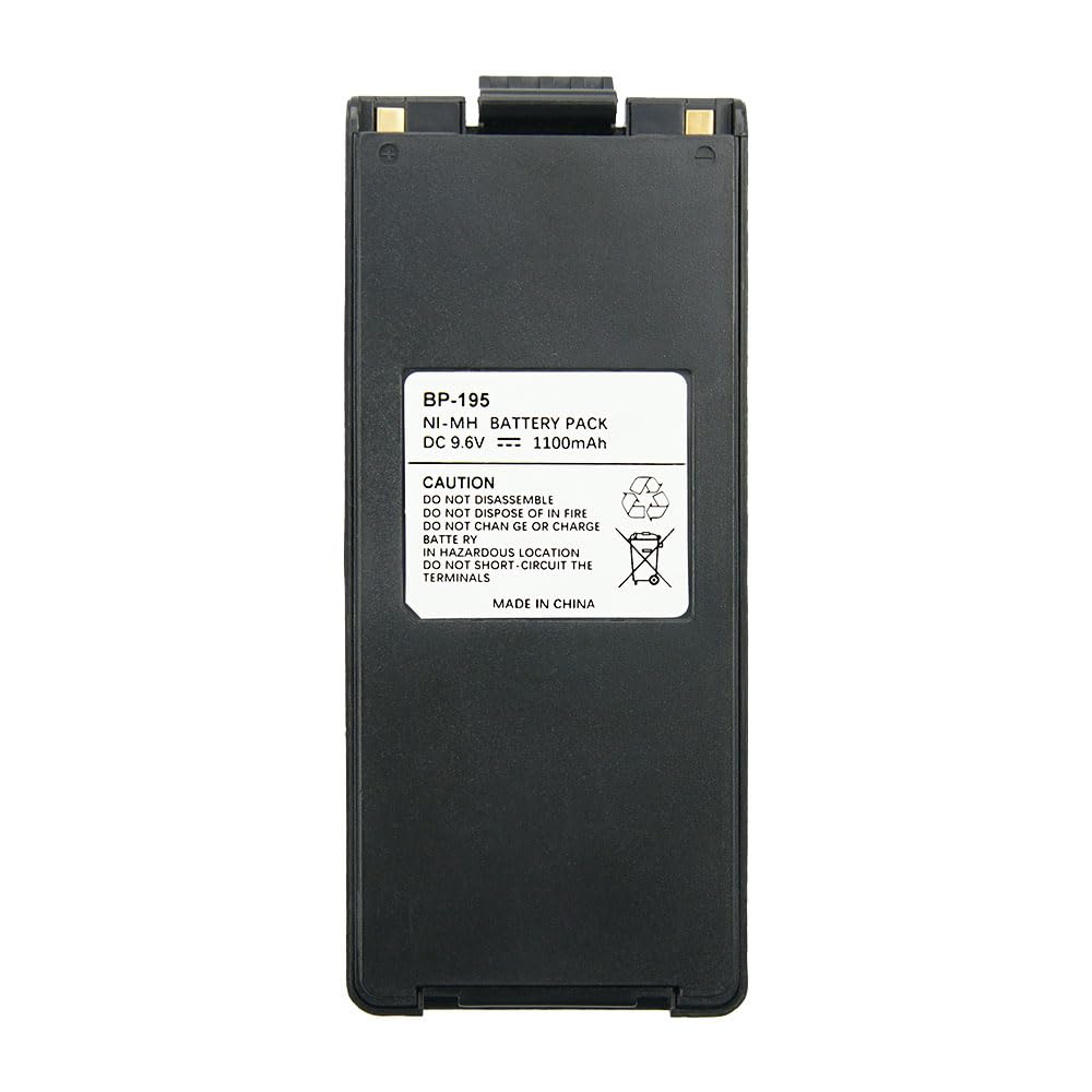 VineyuanBP-195 Ni-MH Replacement Battery for ICOM IC-A4 IC-A4C IC-A4E IC-F3 IC-F3S IC-F4 IC-F4N IC-F4S IC-F4SW IC-F4TR IC-T2A IC-T2E IC-T2H IC-3FX IC-40S BP-196