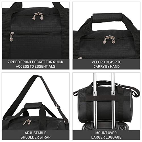 5 Cities Ryanair 40x20x25 Maximaal Formaat Handcabine Bagage Onder Seat Schoudertas Lichtgewicht Reistas - Neem The Max aan boord! 2 Jaar Garantie (Zwart) - Image 6