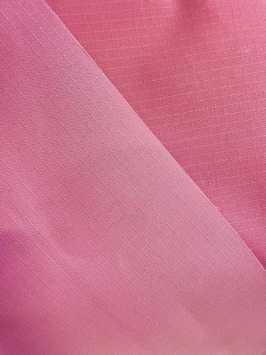 Vienberg Tela Oxford de alta calidad, impermeable, resistente al desgarro, poliéster impermeable, venta por metros, para exterior e interior, lona, lona para toldo, mantel (rosa)