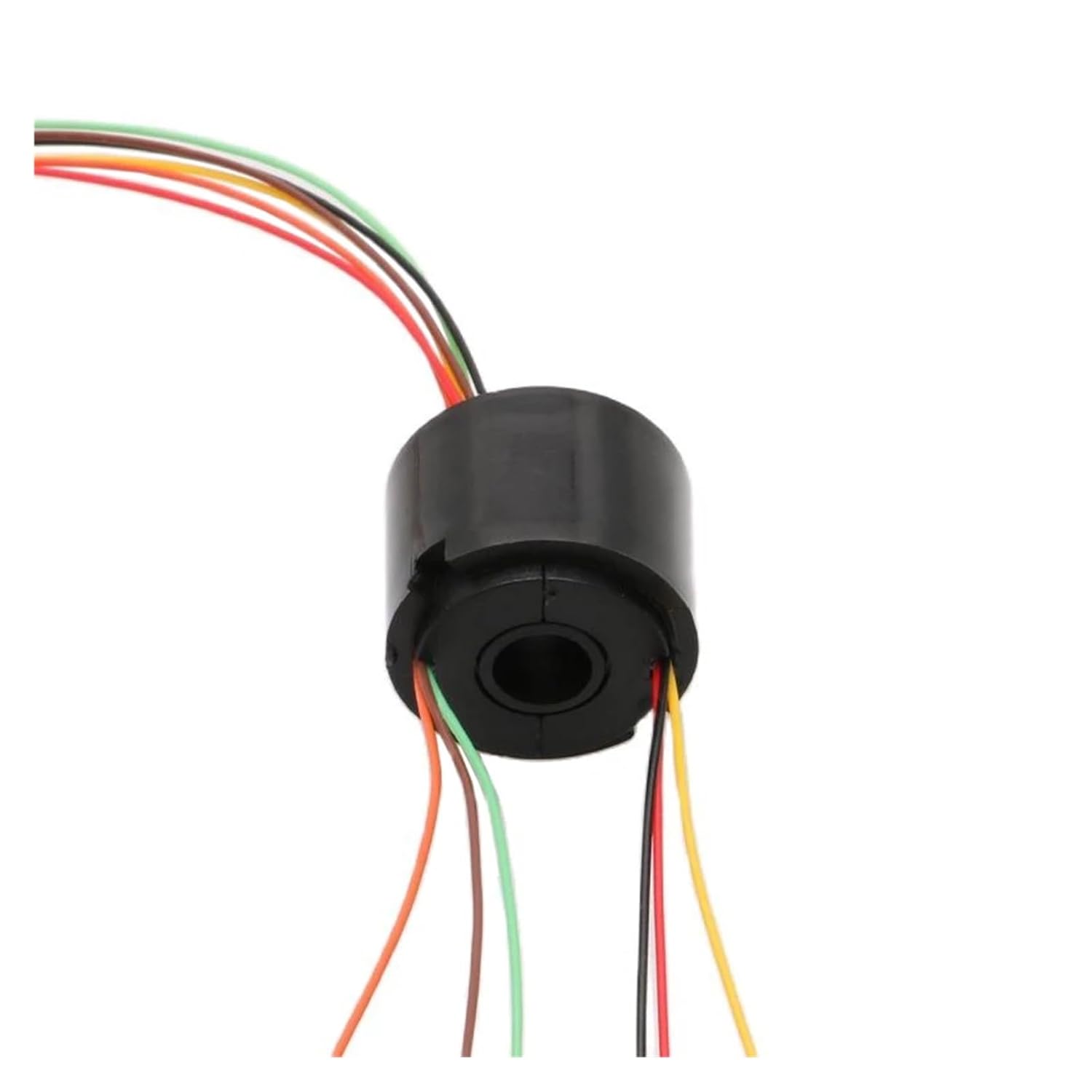 2/4/6 Channel Hole Slip Ring Through Hole Diameter 7 mm 1.5A Conductive Slip Ring Hollow Shaft(Hole 7mm 4CH 1.5A)