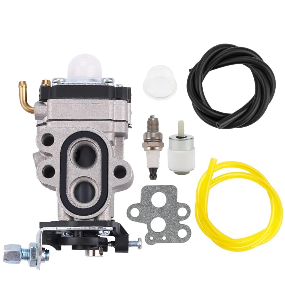 130BT Carburetor for Husqvarna 130 BT 530BT Backpack Leaf Blower Parts RedMax EBZ3050RH EBZ3000RHCA 504116101 Carb with Spark Plug Primer Bulb Fuel Line Filter Kit