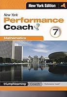 Performance Coach Mathematics Grade 7, NY Edition 1634037634 Book Cover