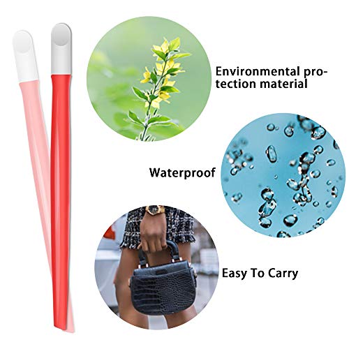 image for Allstarry 30pcs Rubber Cuticle Pusher Nail Cleaner with Rubber Tipped 