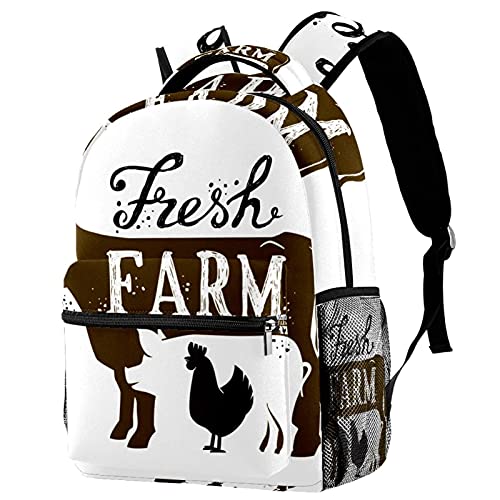 Sacs à bandoulière animaux de ferme pour enfants et ados