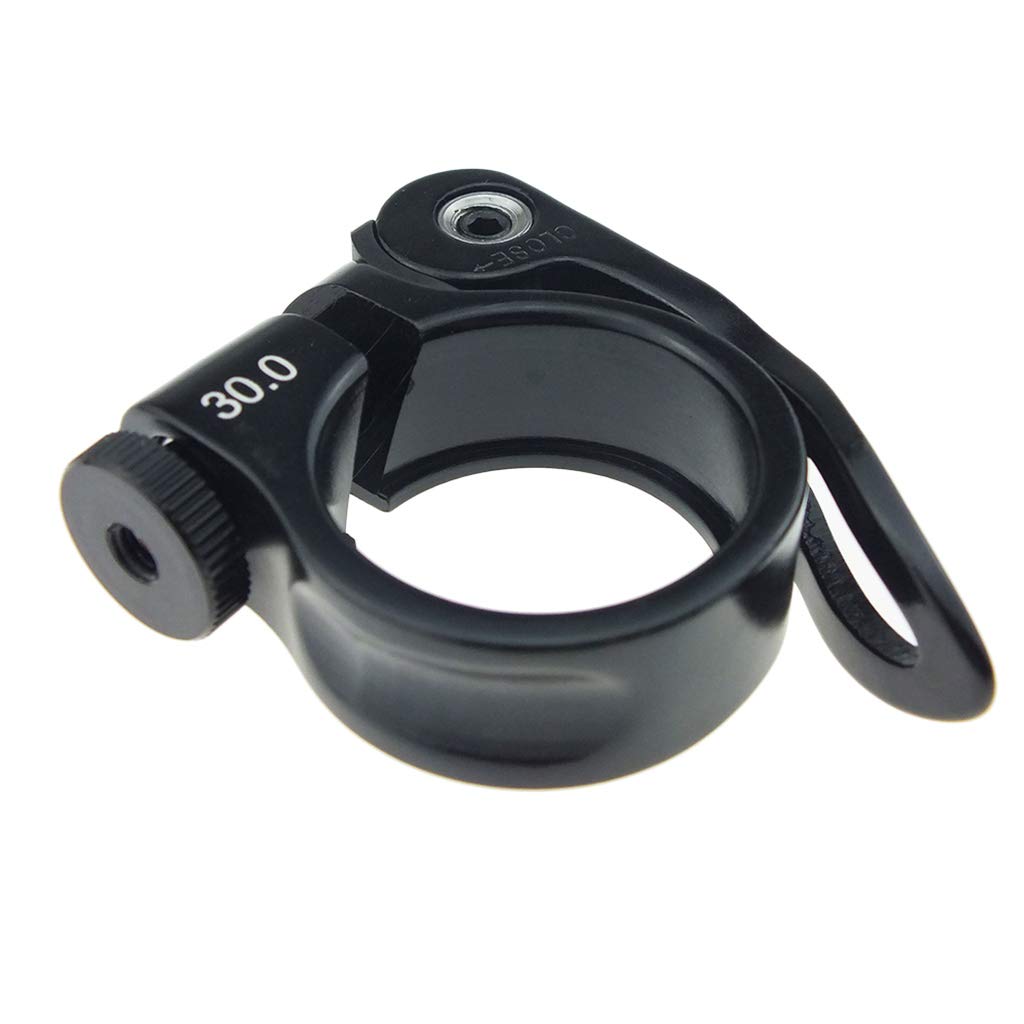 1Pcs Quick Release Seatpost Clamp Alloy 30mm Bike Saddle Post Clip Clamps