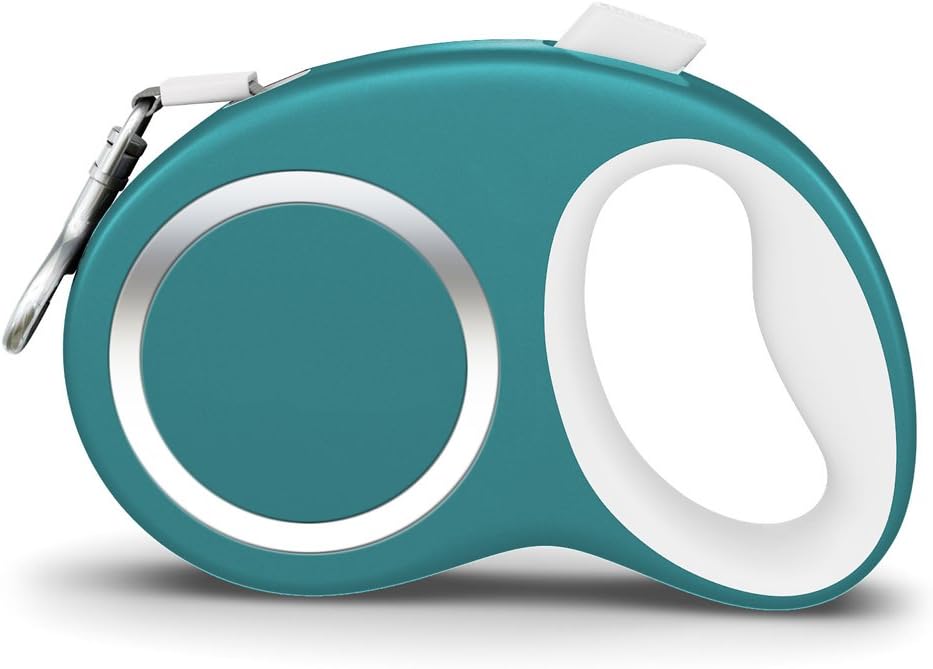 Zampa One of A Kind Retractable Dog Leash. Consumer Comfortable Designed. Sturdy, Light Weight & Easy Lock/Unlock. Smooth Leash Retraction. Supports Dogs Up to 70 Pounds. Extendable to 16 Feet.