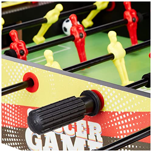 Amazon Brand - Jam & Honey Foosball (Big) | Table Soccer Game for Adults/Kids - Indoor Sport Multicolor, 4, 69L x 37W x 23H CM - Image 9 thumbnail