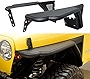 EAG Black Front Steel Fender Flare with Eagle LED Light Mesh Insert Fit for 97-06 Wrangler TJ