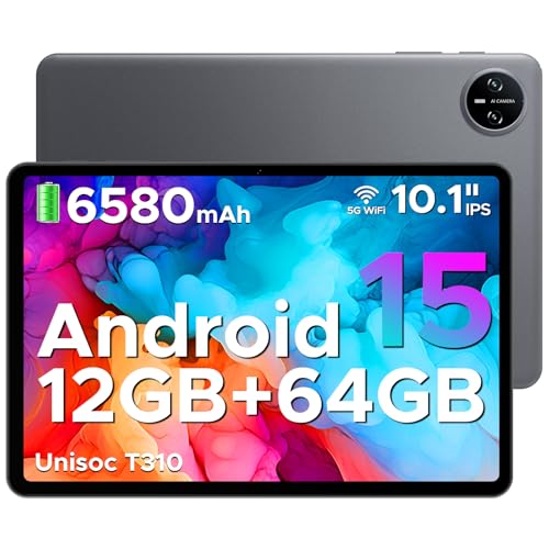 DOOGEE Tab A9 Tablet 10 Pulgadas, Tablet Andriod 15, 6580mAh, 12G...