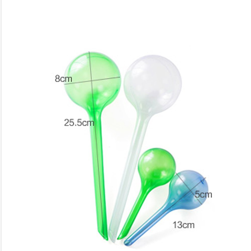 Layboo Plastic Watering Aqua Globes Automatic Watering Bulbs Ball Pack fo 4
