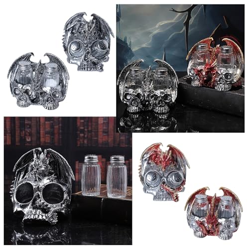 Porte-bouteille tête de mort Halloween support vin original