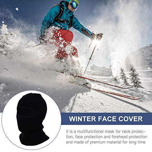 ABOOFAN Capa de Esqui Balaclava Capa de Rosto de Esqui à Prova de Vento de Malha Balaclava Capa de F