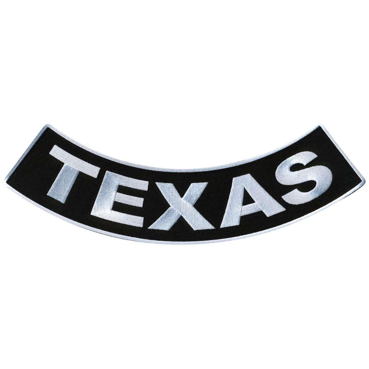 Hot Leathers Texas 12” X 3” Bottom Rocker Patch PPM5085-12 Width x 3 Height Inches