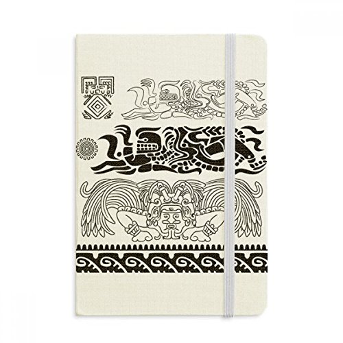 Journal A5 Égypte antique couverture rigide tissu multicolore
