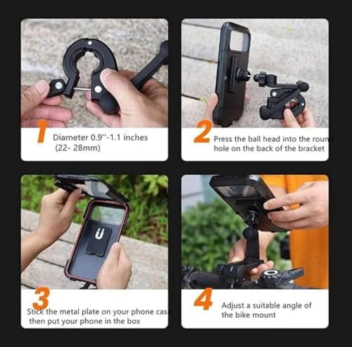 VOXBIT Adjustable Bike Mobile Holder Stand - Image 7