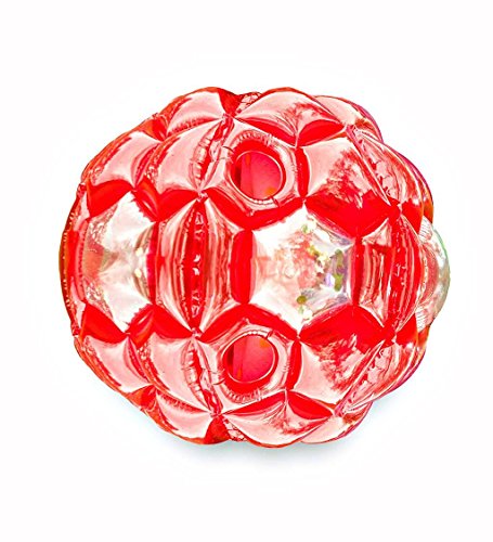 Red Bright Lights BBOP Buddy Bumper Ball Confetti Filled Motion Activated LEDs Inflatable
