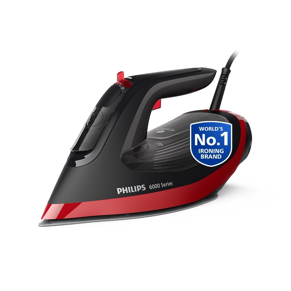 Philips DST6130/40 No Burns Guaranteed Steam iron 2800 W - World's No 1 Ironing brand, 50 gm/min Steam with 220 gm Ultra Steam Boost, 6 Layer SteamGlide Plus Soleplate-picture-12