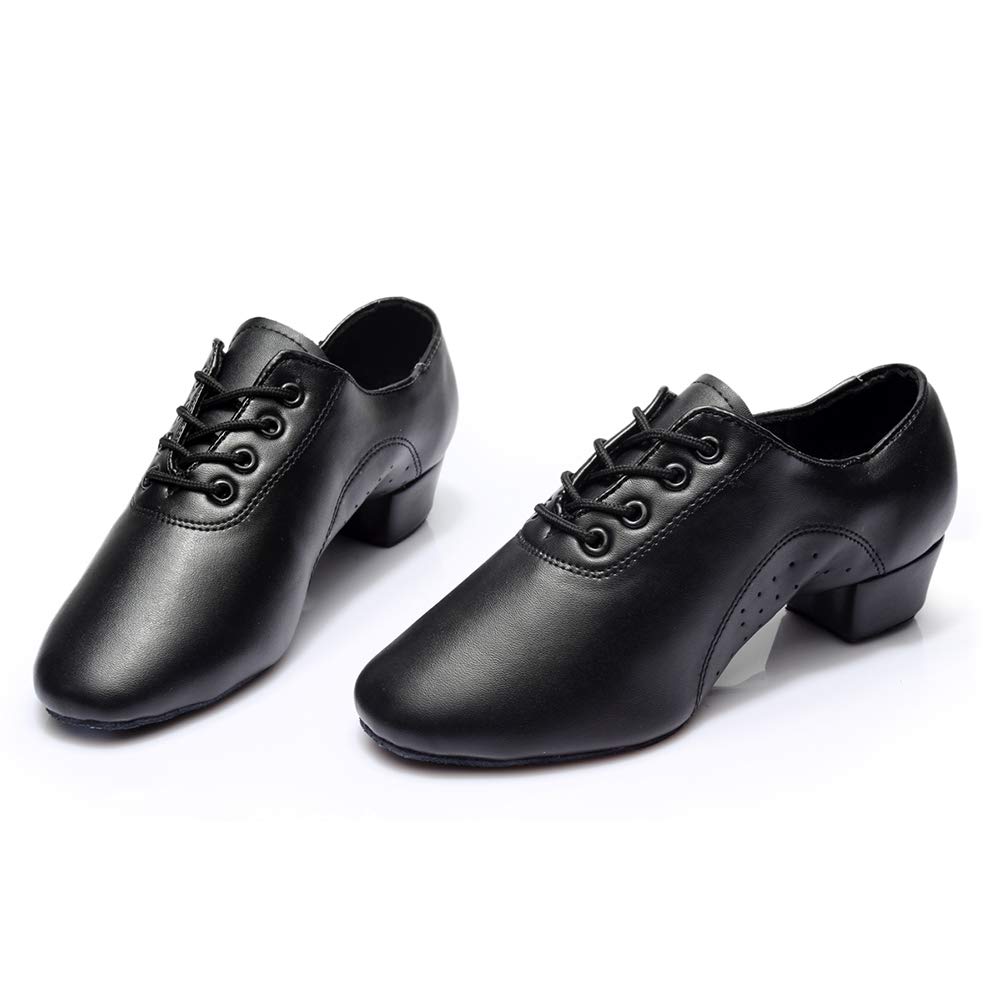 HROYL Scarpe da Ballo Professionali Donna Uomo Latino Salsa Jazz Danza