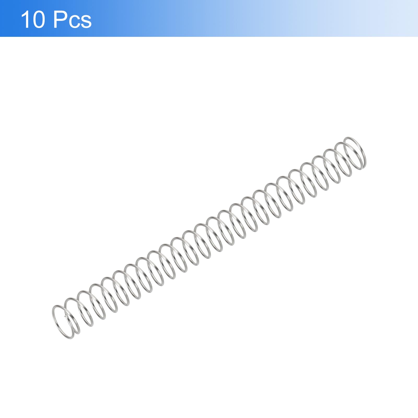 uxcell 10Pcs Compression Spring 0.2mm Wire Diameter x 3.5mm OD x 30mm Long — Amazon image 3