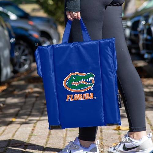 Image of Logo Brands Officially Licensed NCAA Unisex Stadium Seat, One Size, Team Color
