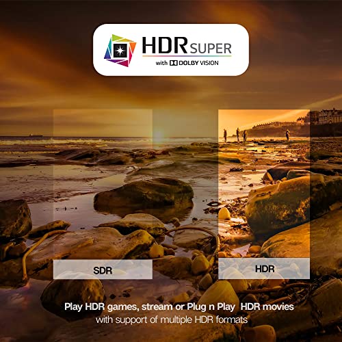 Image of Dyanora 127 cm (50 Inches) 4K Ultra HD Smart LED TV DY-LD50U0S (Black) (2023 Model) | VA Display | Powered by WebOS