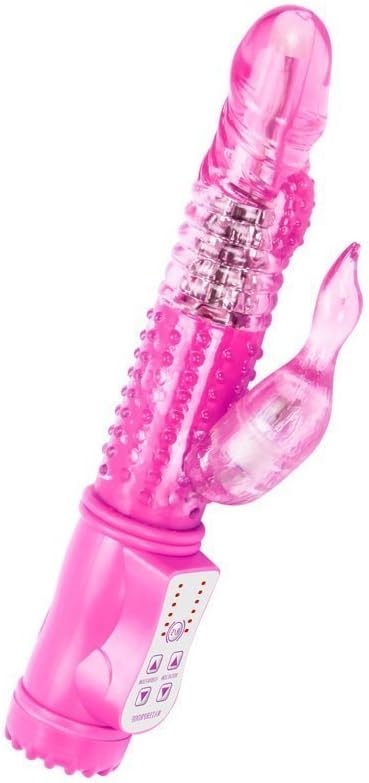 Lyse Thrusting Powerful Fluttering Rabbit Body Msaager - 12 Speeds Rotating Versatility Wand for Women (4)
