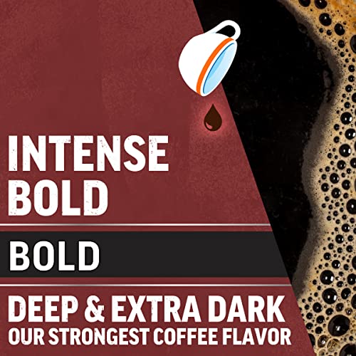 Image of Maxwell House Intense Bold Dark Roast Ground Coffee (26.7 oz Canister)
