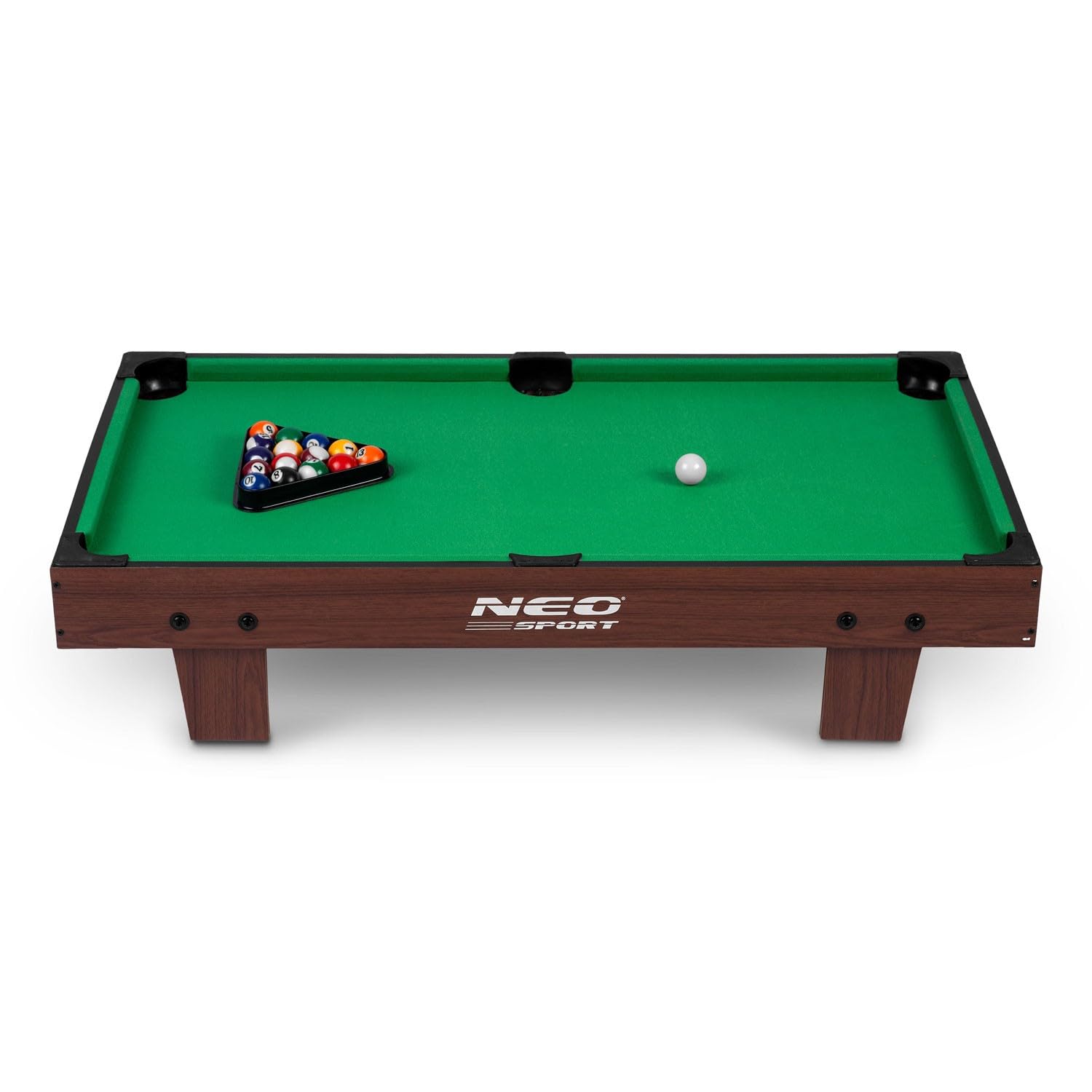 Mini Billardtisch, Billard für Kinder, Spielset, 3ft, 92 x 52 x 19 cm, Neo-Sport
