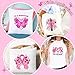 Tintnut Pink Ribbon DTF Transfers Ready to Press Breast Cancer Awareness Iron on Transfers-12 Sheets Iron on Decals for T-Shirts Clothing Heat Transfer Iron on Stickers for Canvas Bag Design