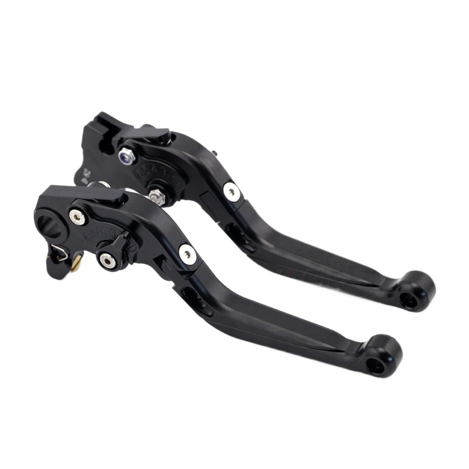 Ewsjg Black Folding Brake Clutch Levers For Duc&Ati Monster 797 821 659 Hypermotard 820 939 Multistrada 950 Handlebar Lever Accessories Clutchs Brakes Handle Levers
