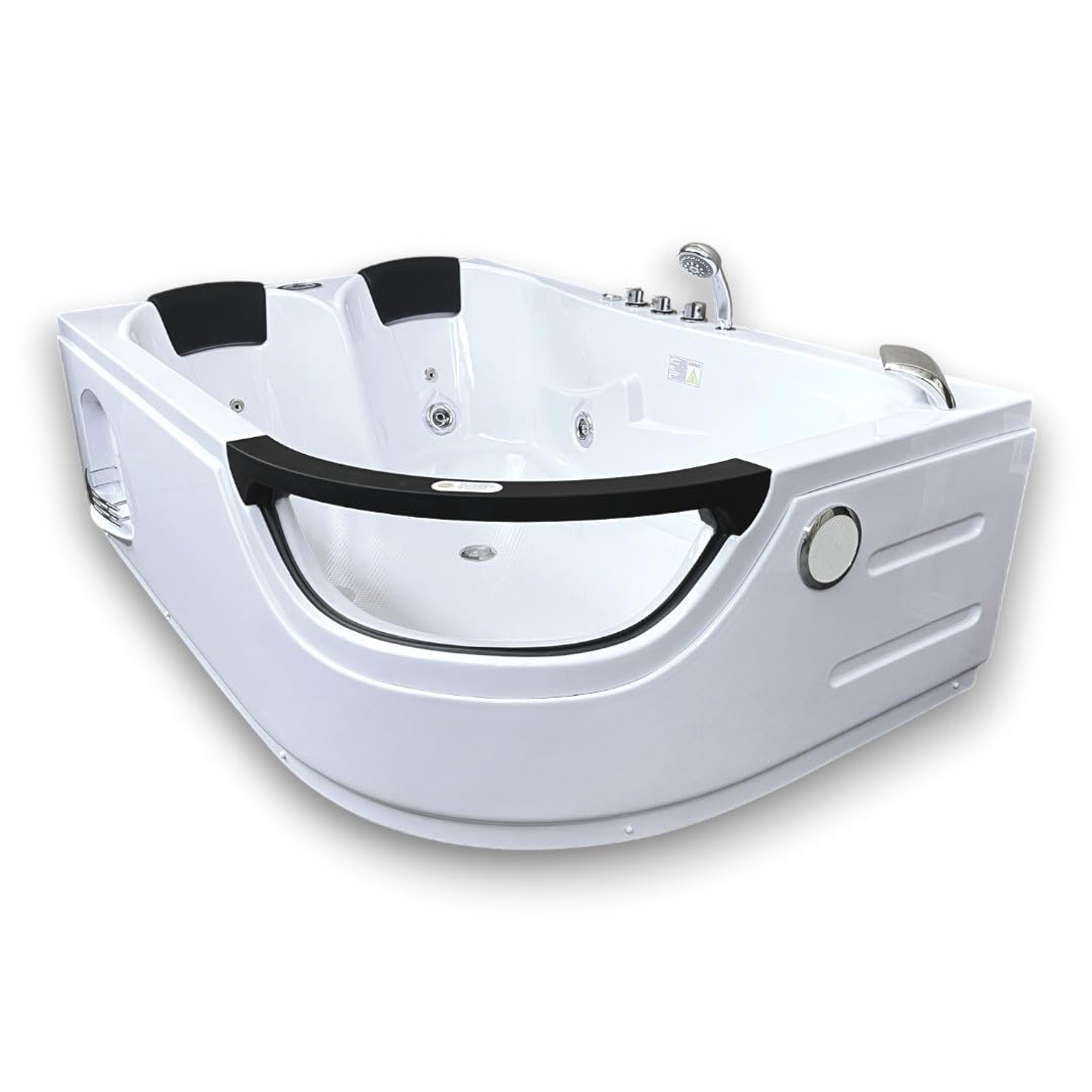 Simba Vasca Idromassaggio Cromoterapia 2 Persone Nuovo Mod. Luna - BATH TUB