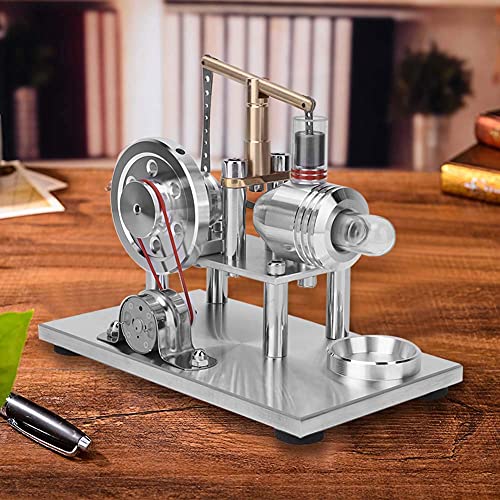 Motor de equilibrio Stirling con LED multicolor para proyectos de ciencia 6