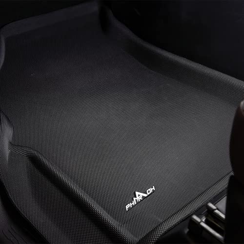 Image of Pharaoh 3D Car Mat | Compatible for Toyota | Custom Fit, All-Weather, Anti-Slip, Odorless, Stylish, and Eco-Friendly Floor Protection with Dust Collection Tray - Full Set (HYCROSS)