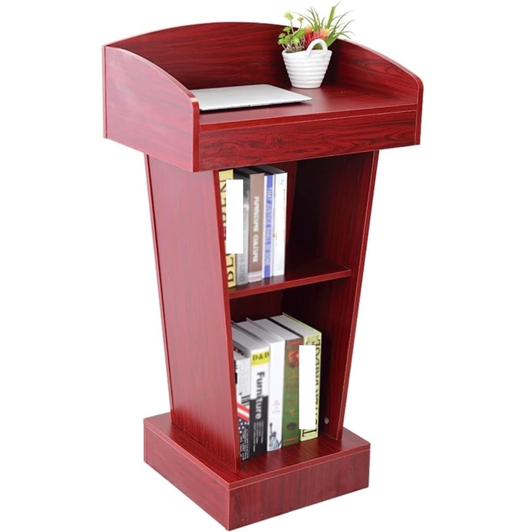 TOTIKI Lectern Podium Stand Speech Lecterns Church Pulpits Simple Auditorium Restaurant School Teacher Portable Stand
