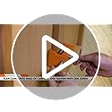 PONY 4-Pack Cabinet Clamps, 8510 Cabinet Claw, Face Frame Clamps for Installing Cabinets, 440 lbs Load Limited Orange