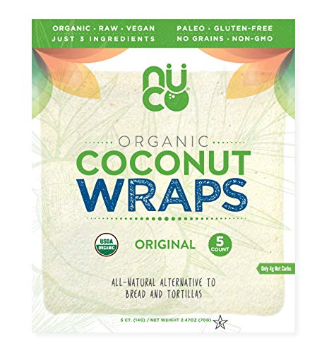 NUCO - Coconut Wraps Organic Original - 5 Count