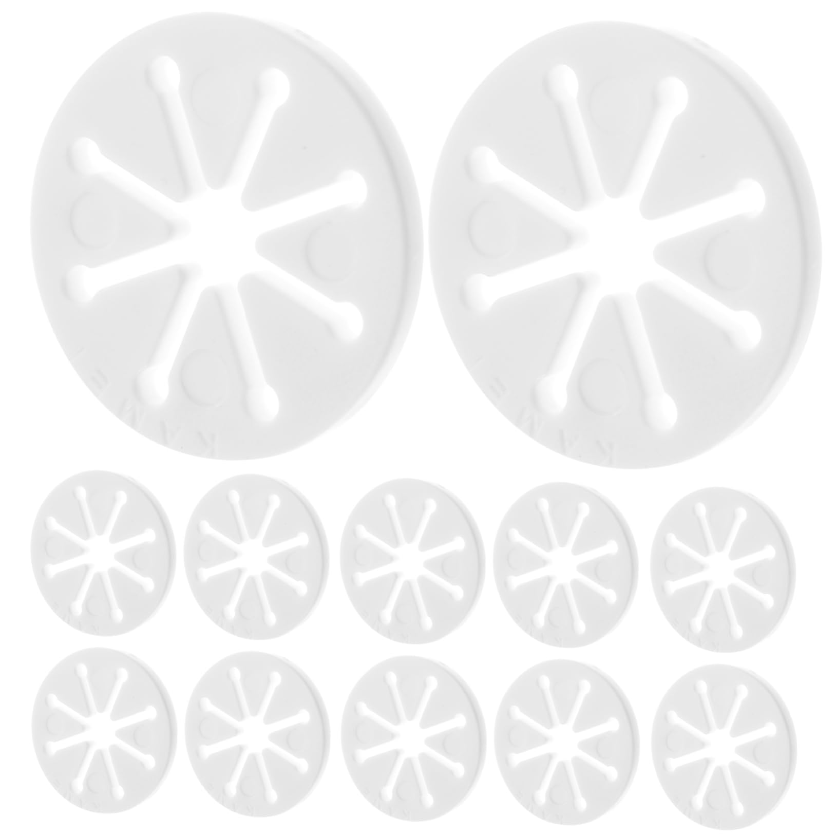 OFFSCH 28pcs Plastic Sock Holder Clips Sock Organizers for Washing White Sock Ring Clips for Laundry Sorting and Storage Sock Holder Locks