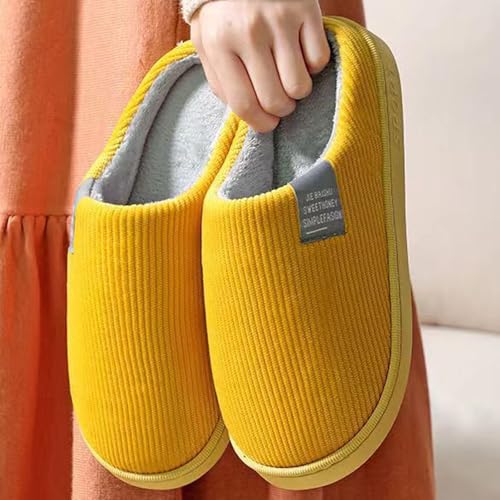 House Slippers for Women Memory Foam Non Slip Comfy Warm Bedroom Shoes Mens Unisex Fall Winter Indoor Outdoor Shoes3