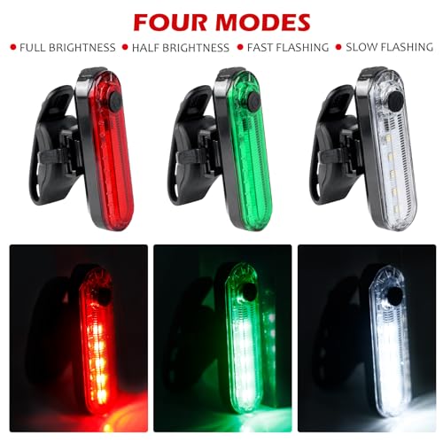 Vegena Navigationslicht Für Boote, Boots Navigationslichter, 9 Stück Unterwasser LED, LED Navigationslichter für Boote, LED Wasserdichte Bootslichter für Kajak Boot Yacht Kanu, Rot, Grün, Weiß