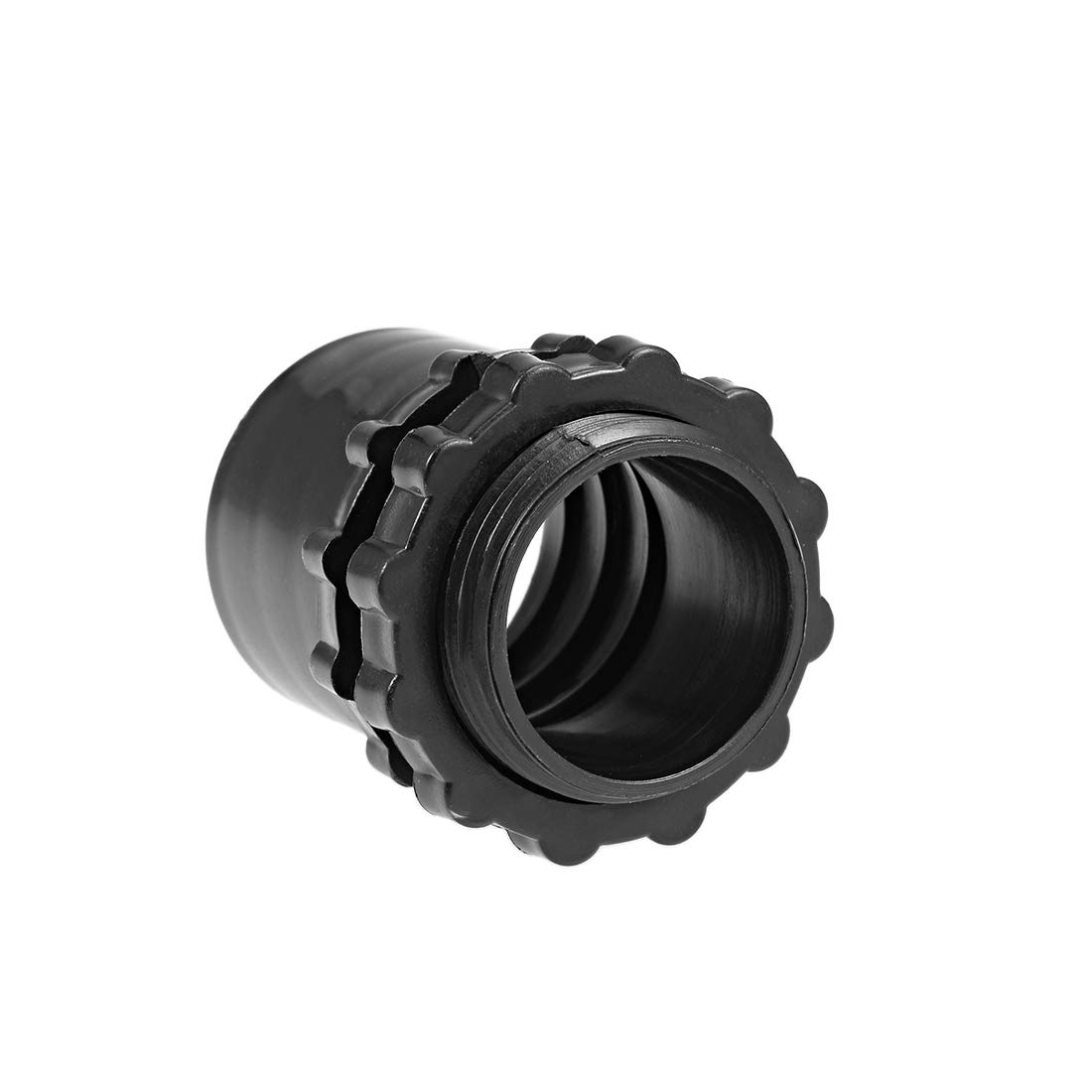 sourcing map Conector de tubo corrugado de prensaestopas Φ20 Abrazaderas de Junta de tubería de ondulación 5 piezas