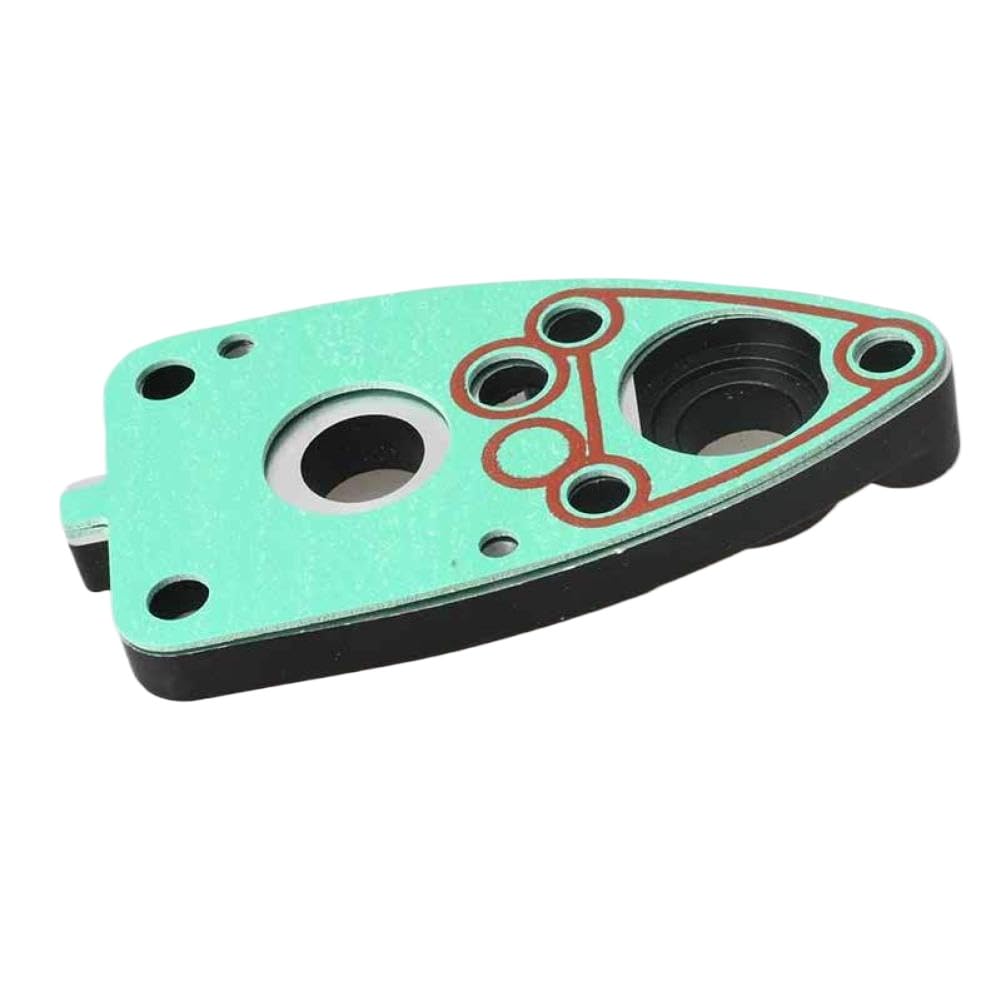 Kit Piastra In Alluminio E Guarnizione Pompa Acqua 6E0-45321 6E0-45315 6E0-45321-01-5B 6E0-45315-0 Compatibile Con Motore Fuoribordo 2 Tempi 4HP 5HP