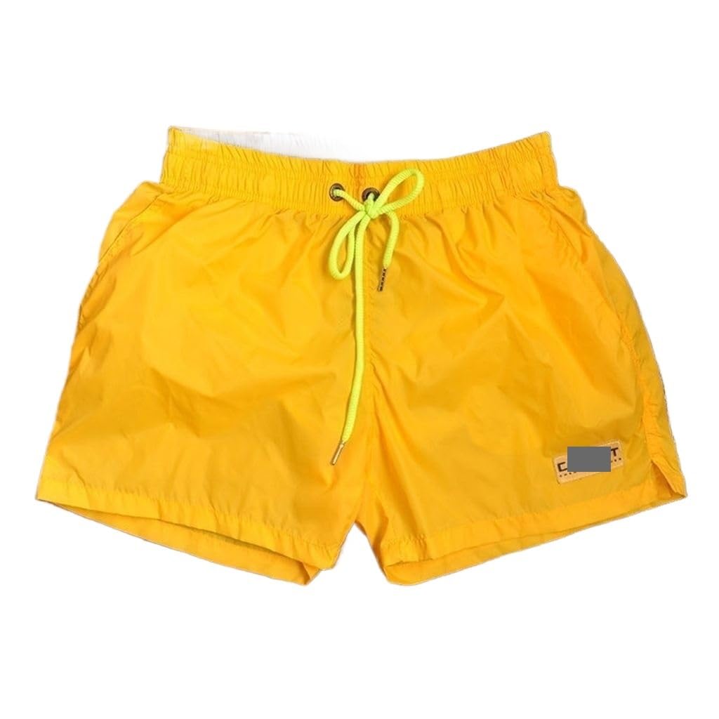 Pantalones Cortos De Verano Tres Puntos for Hombre, Sueltos, Secado Rápido, Pueden Entrar En El Agua, Nadar, Surfear, Vacaciones, Parque Acuático, Playa para Nadar