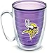 Tervis NFL Minnesota Vikings Emblem Individual Mug, 16 oz, Amethyst - 1086040