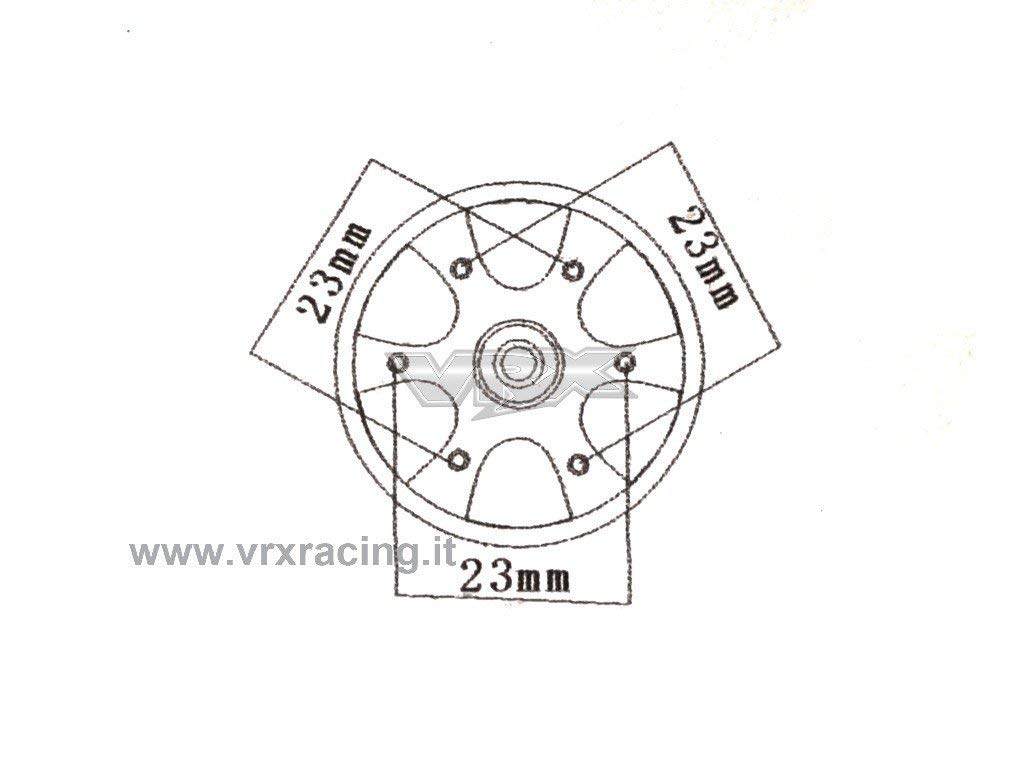 VRX Rocket bürstenloser Motor 3670 2280KV 2Y für Motorboote und Boote